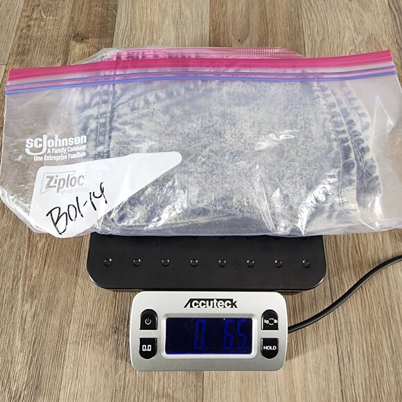 Vintage OshKosh BGosh Baby 3/6 M Acid Wash Denim Overalls Shorts Made in USA‎ - Picture 8 of 8